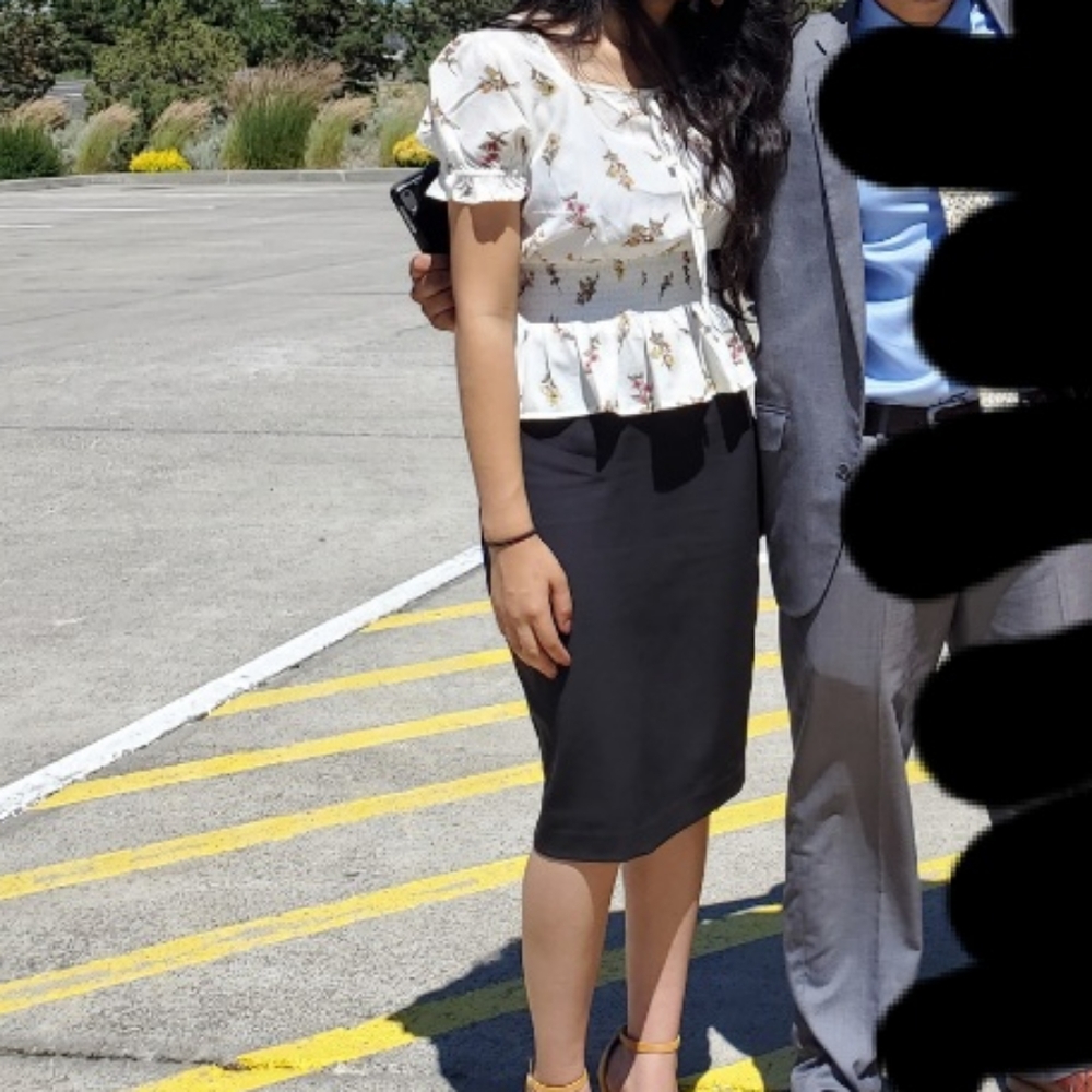 Floral blouse